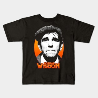 Norman Wisdom Inspired Design Kids T-Shirt